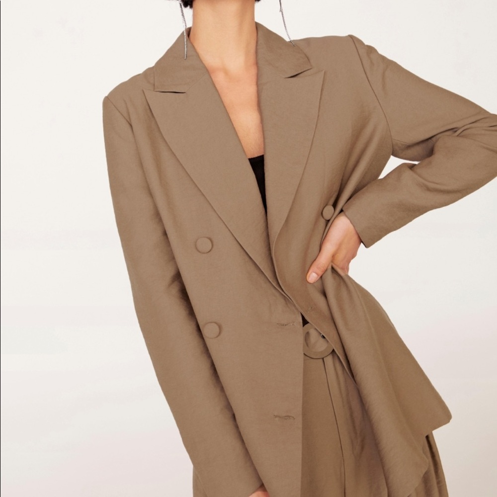 Oversized Double Breasted Blazer